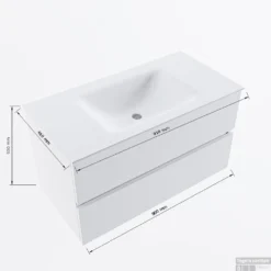 MONDIAZ VICA 90cm Badmeubel Onderkast Marquina 2 Lades. Wastafel CLOUD Midden 1 Kraangat, Kleur Talc Met Spiegel LED. 15 MONDIAZ VICA 90cm Badmeubel Onderkast Marquina 2 Lades. Wastafel CLOUD Midden 1 Kraangat, Kleur Talc Met Spiegel LED. -Zalig Baden Verkoopwinkel vicadluxe90cmcentermaattekening 8151264472031