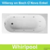Ligbad Villeroy & Boch O.novo 170x75 Cm Balboa Whirlpool Systeem Enkel