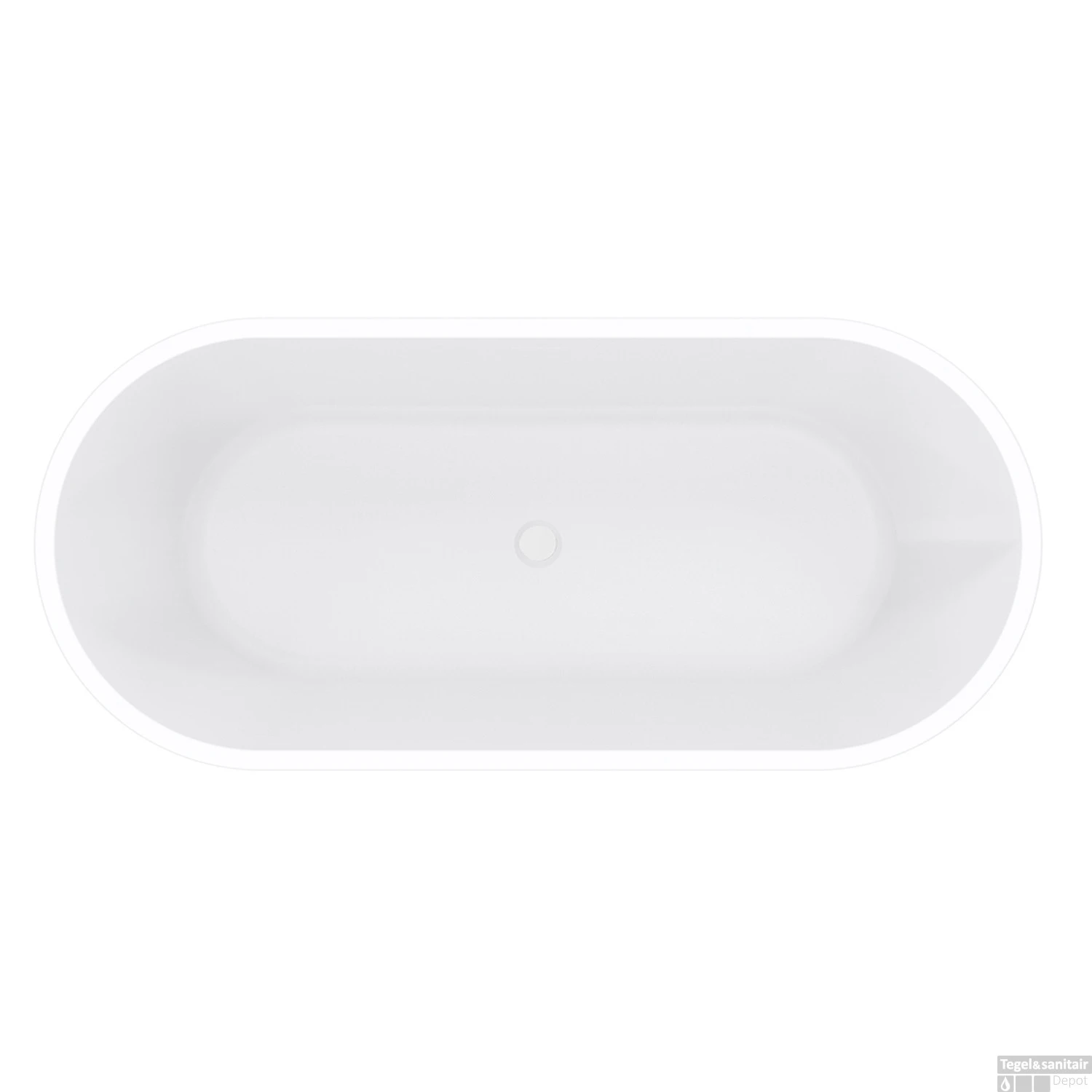 Vrijstaand Acryl Ligbad Libero 178 X 80 Cm Mat Wit 2 Vrijstaand Acryl Ligbad Libero 178 X 80 Cm Mat Wit - Afbeelding 2