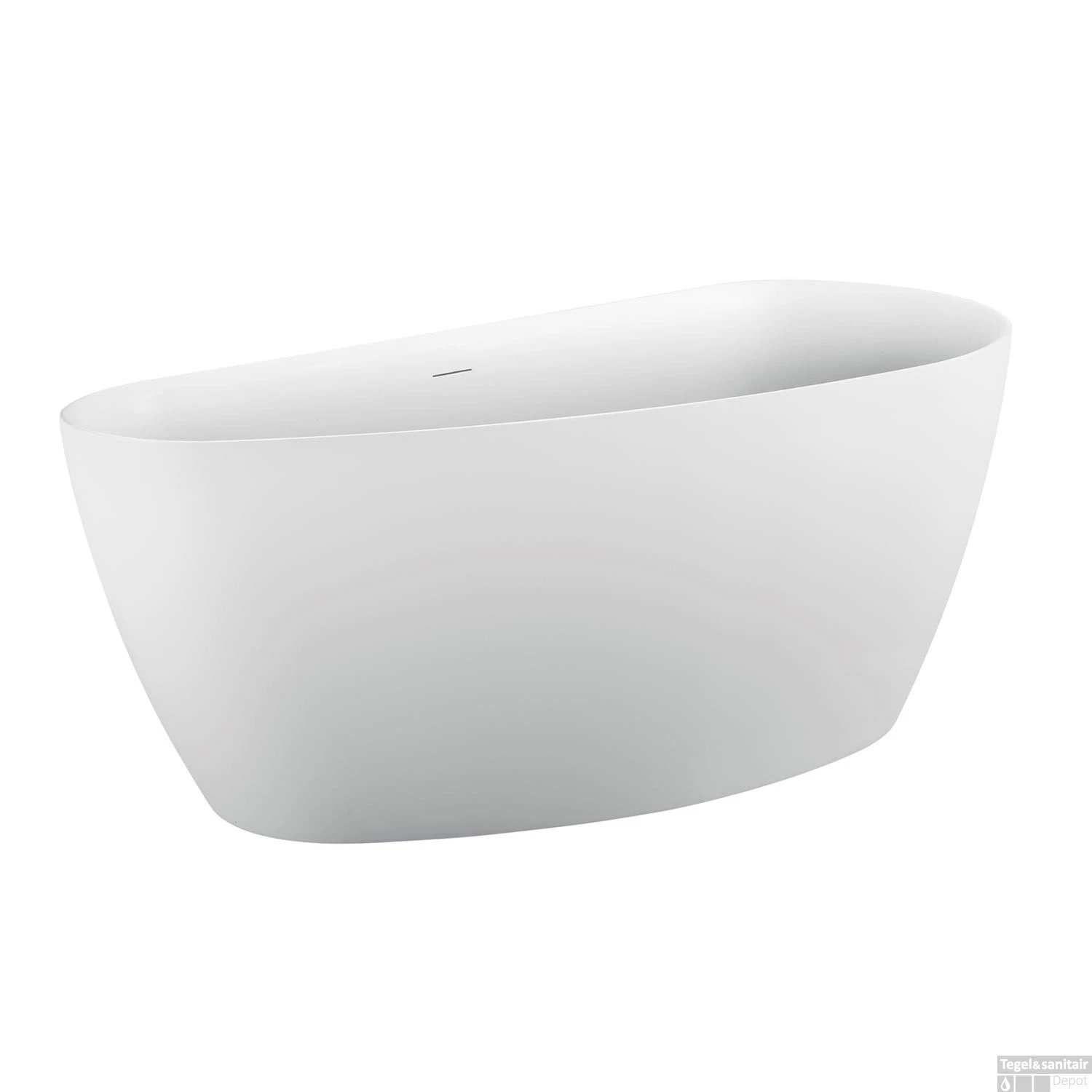 Vrijstaand Bad Best-Design Monday 170x78x60 Cm Druppel Vorm Mat Wit 1 Vrijstaand Bad Best-Design Monday 170x78x60 Cm Druppel Vorm Mat Wit