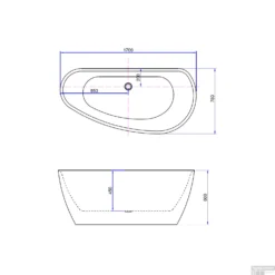 Vrijstaand Bad Best-Design Monday 170x78x60 Cm Druppel Vorm Mat Wit 5 Vrijstaand Bad Best-Design Monday 170x78x60 Cm Druppel Vorm Mat Wit -Zalig Baden Verkoopwinkel vrijstaand bad best design monday mat wit 170x78x60 cm druppel vorm mat wit tech
