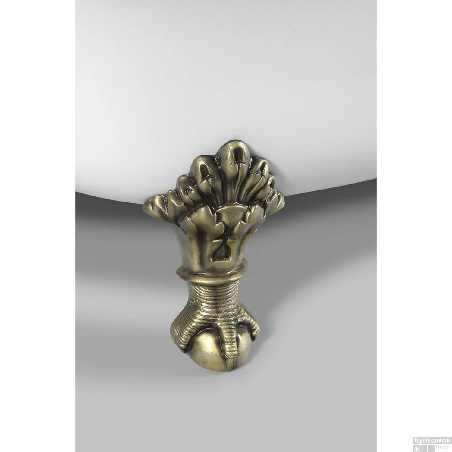 Vrijstaand Bad Sapho Regata 175x85x61 Cm Wit Met Leeuwenpoten Brons 6 Vrijstaand Bad Sapho Regata 175x85x61 Cm Wit Met Leeuwenpoten Brons - Afbeelding 6