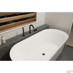Vrijstaand Ligbad Luca Sanitair Primo Acryl 180x80x60 Cm Glans Wit (inclusief Afvoer En Sifon) -Zalig Baden Verkoopwinkel vrijstaand ligbad luca sanitair primo 1791 detail1
