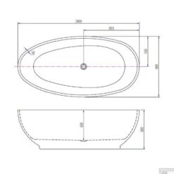 Vrijstaande Whirlpool Wiesbaden Ellips 180x90x58 Cm Luchtsysteem Met RVS Jets Wit 7 Vrijstaande Whirlpool Wiesbaden Ellips 180x90x58 Cm Luchtsysteem Met RVS Jets Wit -Zalig Baden Verkoopwinkel vrijstaande whirlpool wiesbaden ellips 180x90x58 cm luchtsysteem met rvs jets wit tech