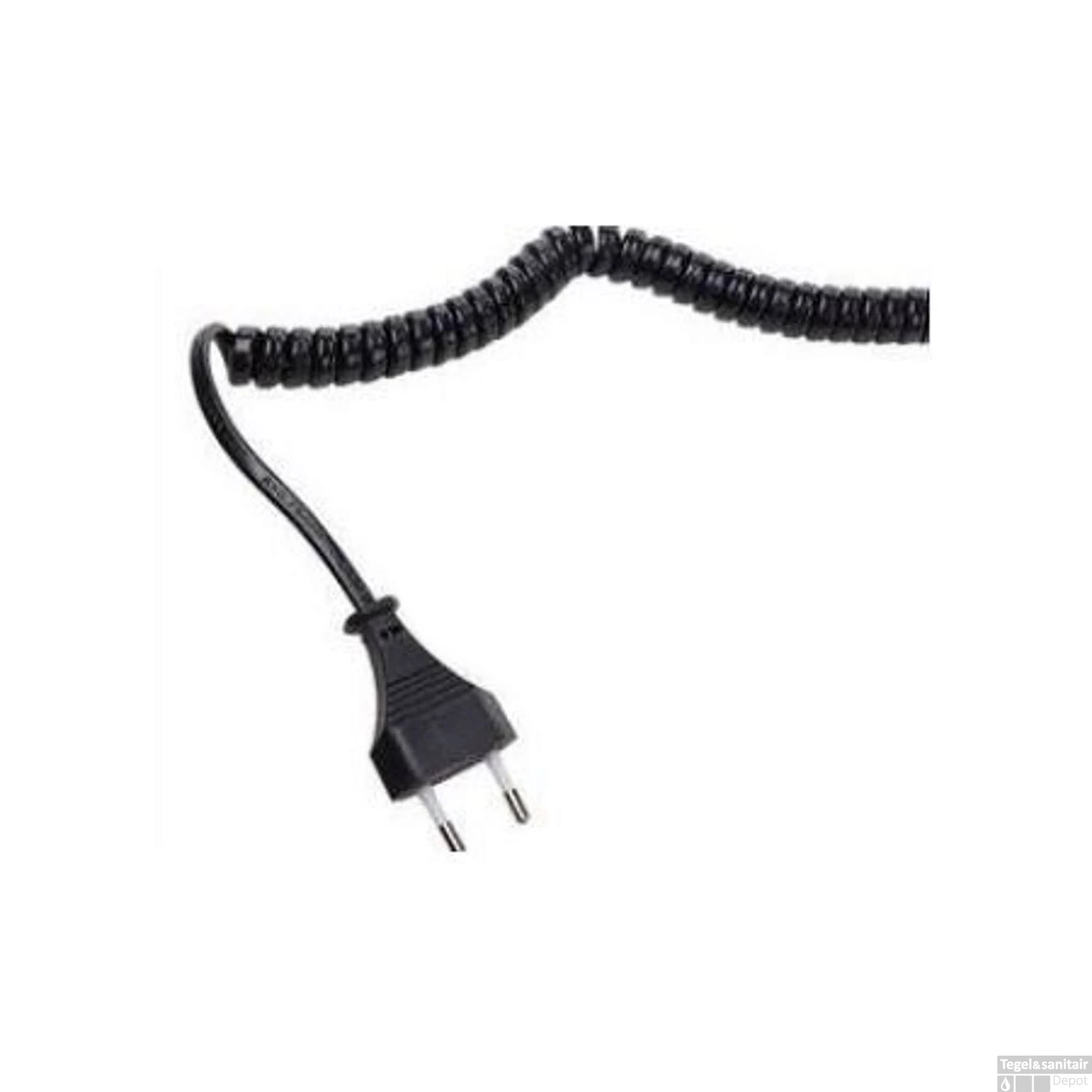 Wand Scheerspiegel Wiesbaden Met LED Verlichting Ø20cm Staand 5x Vergrotend Mat Zwart - Afbeelding 2