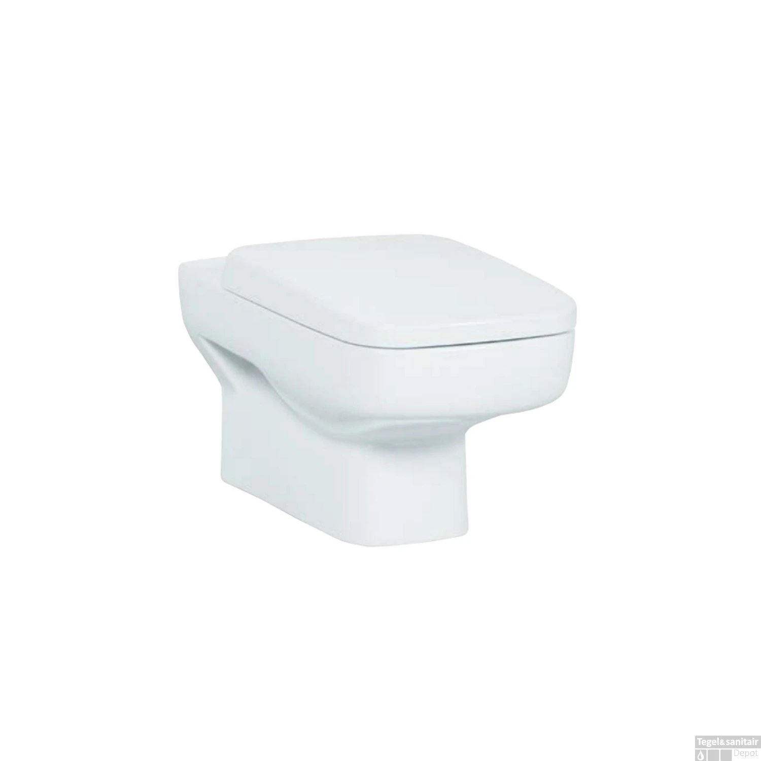 Wandcloset Boss & Wessing Gaia Keramiek Wit (Excl. Zitting) 1 Wandcloset Boss & Wessing Gaia Keramiek Wit (Excl. Zitting)