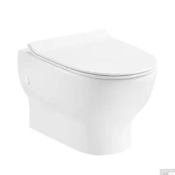 Wandcloset Boss & Wessing Randloos Inclusief Softclose Zitting Nano Coating Wit