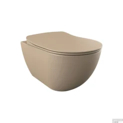 Wandcloset Boss & Wessing Freedom Randloos Mat Cappuccino (Exclusief Zitting)