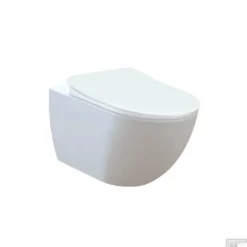 Wandcloset Boss & Wessing Freedom Randloos Mat Wit (Exclusief Zitting)