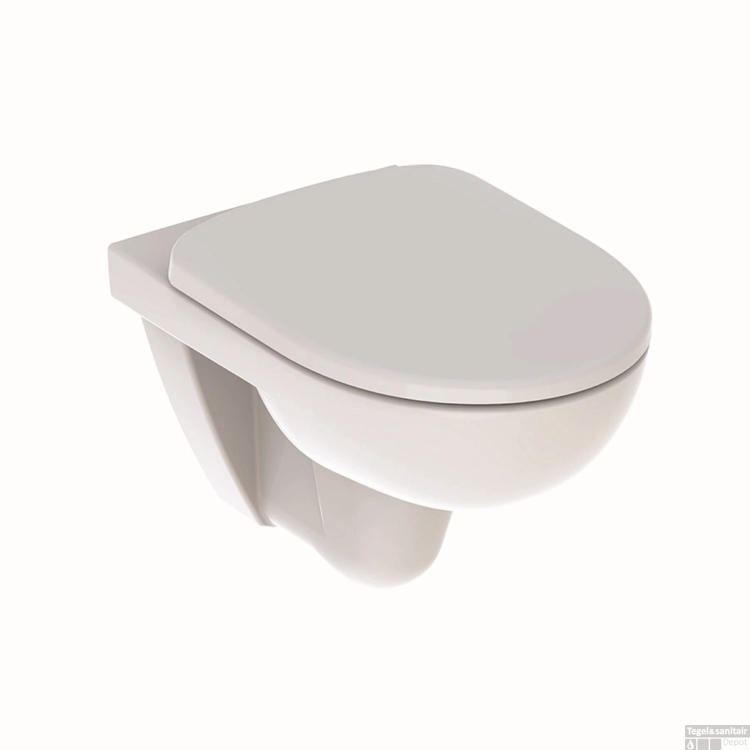 Wandcloset Geberit 280 WC-pack Diepspoel Met Zitting Wit 1 Wandcloset Geberit 280 WC-pack Diepspoel Met Zitting Wit