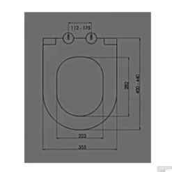 Wandcloset Sanicare Inclusief Slim Toiletzitting Keramiek 53,5x36 Cm Wit -Zalig Baden Verkoopwinkel wandcloset sanicare inclusief slim toiletzitting keramiek 53 5x36 cm wit tech1
