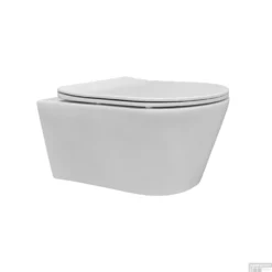 Wandcloset Sanilux Easy Flush Rimfree (Incl. Flatline Zitting) -Zalig Baden Verkoopwinkel wandcloset sanilux easy flush rimfree 2