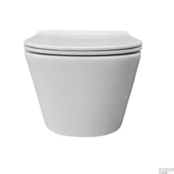 Wandcloset Sanilux Easy Flush Rimfree (Incl. Flatline Zitting) -Zalig Baden Verkoopwinkel wandcloset sanilux easy flush rimfree 3