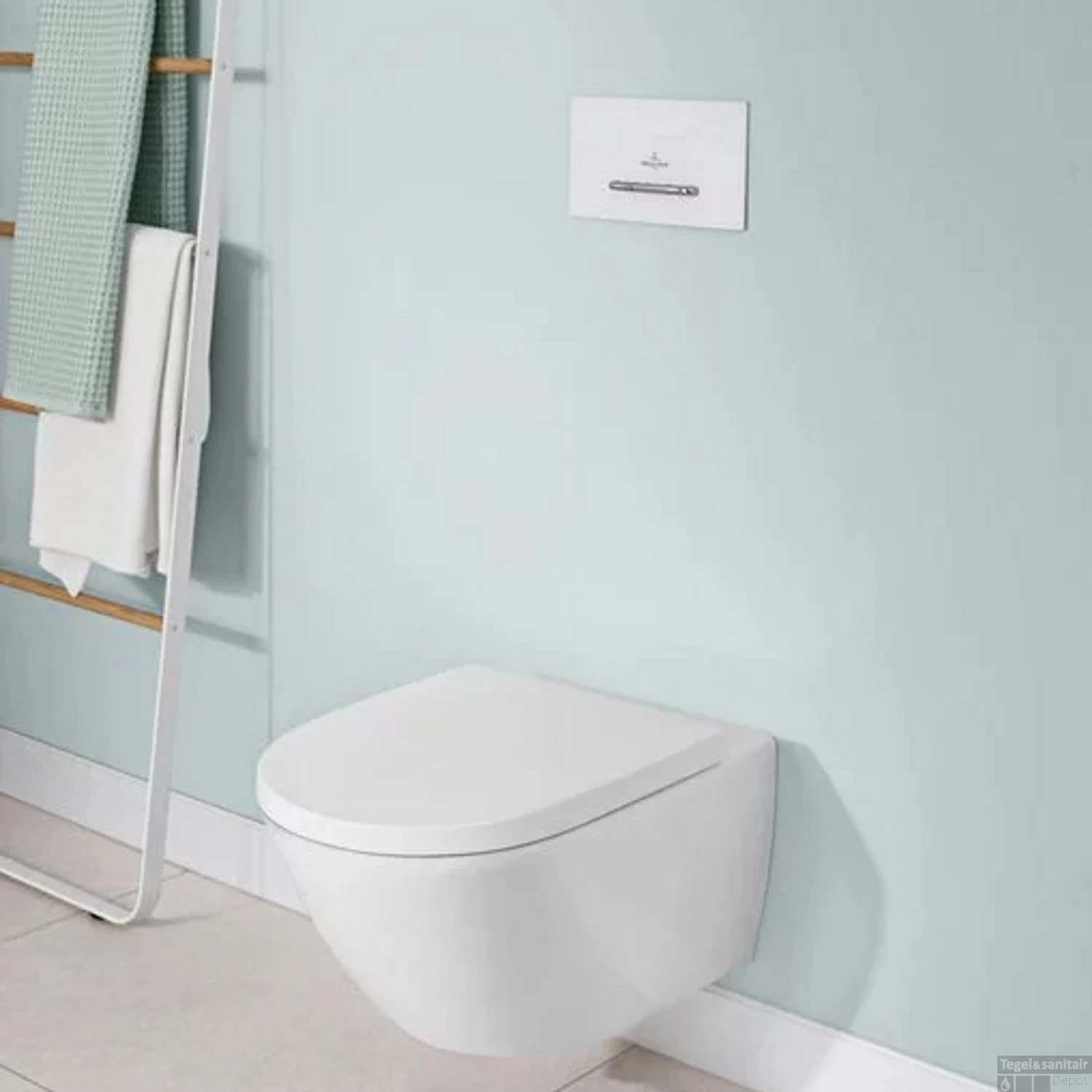 Wandcloset Villeroy & Boch Subway 3.0 CeramicPlus TwistFlush AntiBac 37x56x40 Cm Wit Alpin - Afbeelding 6