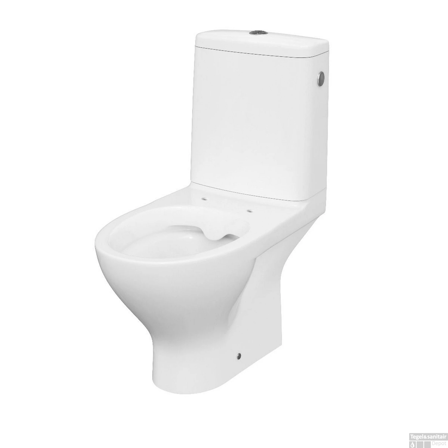 Wc-pack Staand Allibert Trapez Horizontale Afvoer Wit 2 Wc-pack Staand Allibert Trapez Horizontale Afvoer Wit - Afbeelding 2