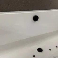 Whirlpool Boss & Wessing Dahlia Jetline 170x75 Cm Bodem Luchtsysteem Black Tin -Zalig Baden Verkoopwinkel whirlpool boss wessing dahlia jetline 170x75 cm bodem luchtsysteem blacktin sfeer2