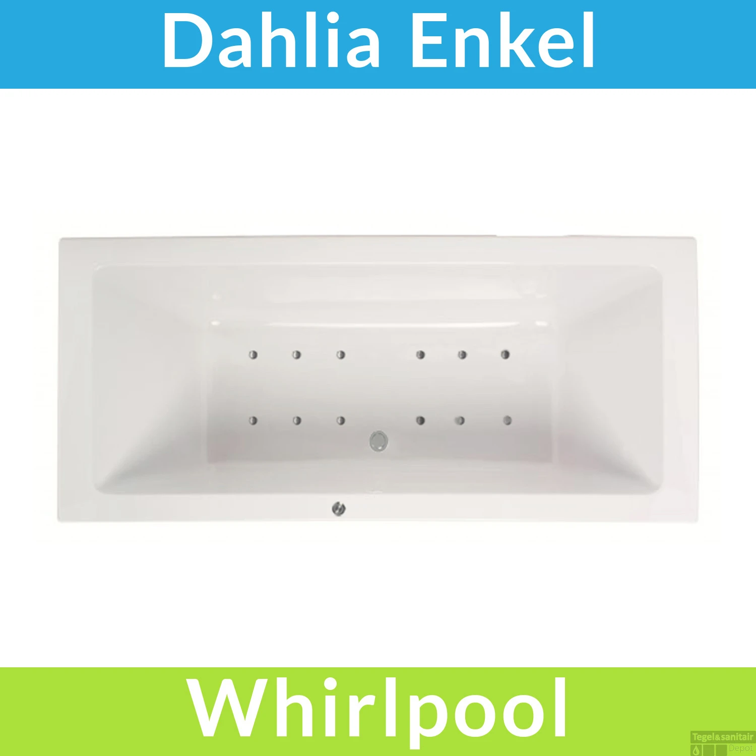 Whirlpool Boss & Wessing Dahlia Jetline 170x75 Cm Bodem Luchtsysteem Geborsteld RVS 1 Whirlpool Boss & Wessing Dahlia Jetline 170x75 Cm Bodem Luchtsysteem Geborsteld RVS