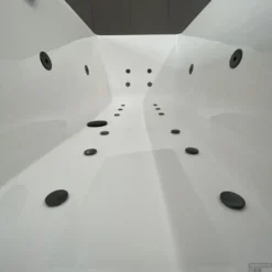 Whirlpool Boss & Wessing Dahlia Jetline180x80 Cm Dubbel Systeem Black Tin -Zalig Baden Verkoopwinkel whirlpool boss wessing urby 170x75 cm dubbel systeem black tin sfeer 1