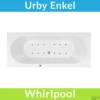Whirlpool Boss & Wessing Urby Jetline 170x75 Cm Bodem Luchtsysteem Geborsteld RVS