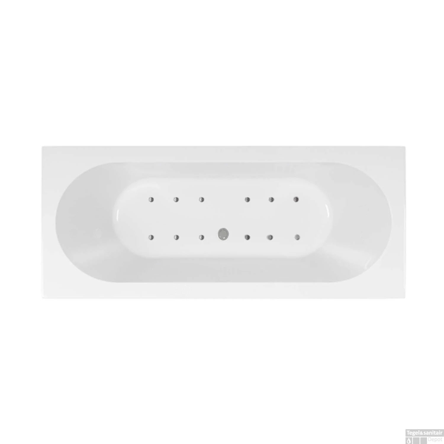 Whirlpool Boss & Wessing Urby 170x75 Cm Bodem Luchtsysteem 3 Whirlpool Boss & Wessing Urby 170x75 Cm Bodem Luchtsysteem - Afbeelding 3