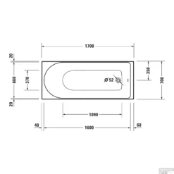Whirlpool Duravit D-Neo Inbouw 170x70x48.5 Cm Wit 5 Whirlpool Duravit D-Neo Inbouw 170x70x48.5 Cm Wit -Zalig Baden Verkoopwinkel whirlpool duravit d neo inbouw 170x70x48.5 cm wit tech